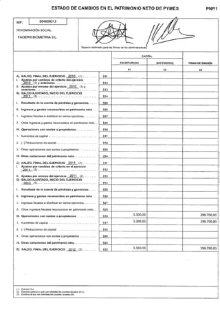 Documento de Salida al MAB de Facephi