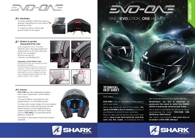 Demonter visiere casque shark Clearance