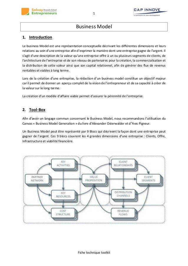 Comment Developper Un Bon Business Model Pour Mon Projet D Entreprise