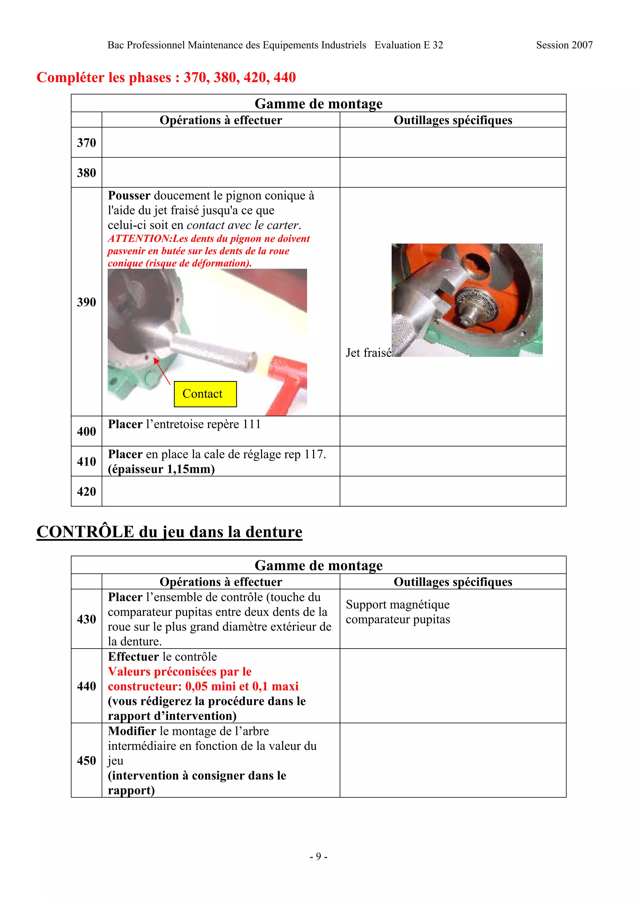 Sujet Bac Pro Mei 2021 Corrige Epreuve E 32 Bac Mei Sujet 0 Arbre Primaire Orthobloc