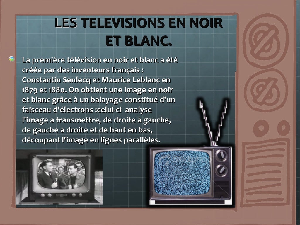 Expose Sur Levolution De La Television Exposé Sur L'évolution De La Télévision - Communauté MCMS