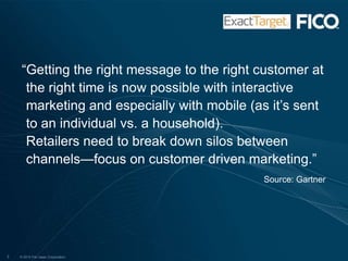  Specializes in strategies and tactics to attract and retain customers using email, mobile and social media