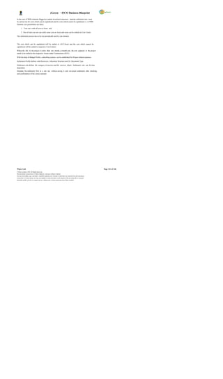 eGreen – FICO Business Blueprint

In the case of WBS elements flagged as capital investment measures, separate settlement runs must
be carried out for costs which can be capitalized and for costs which cannot be capitalized i.e. in WBS
Element, two possibilities are there;

       1. User can s ettle all cost to Asset, and

       2. Out of total cost one can settle some cost on Asset and some can be settled on Cost Centre.

The settlement process has to be run periodically and by cost element.



The cost which can be capitalized will be settled to AUC/Asset and the cost which cannot be
capitalized will be settled to respective Cost Centers.

Where the life of the project is more than one month, at month end, the cost captured in the project
needs to be settled to the respective Assets under Construction (AUC).

With the help of Budget Profile, controlling system c an be established for Project related expenses.

Settlement Profile defines valid Receivers, Allocation Structure and GL Document Type.

Settlement rule defines the category of receiver and the receiver object. Settlement rule can be time
dependent.
Simulate the settlement first in a test run, without saving it and run actual settlement after checking
and confirmation of the correct amount.




Wipro Ltd.                                                                                                              Page 141 of 146
© Wipro Limited, 2010, All Rights Reserved.
This document is proprietary to Wipro Infotech, a division of Wipro Limited.
You may not modify, copy, reproduce, republish, upload, post, transmit or distribute any material from this document,
in any form or by any means, nor may you modify or create derivative works based on the text of any file, or any part
thereof for public, private or commercial use, without prior written permission from Wipro Limited.
 