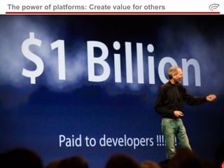 The power of platforms: Create value for others
 