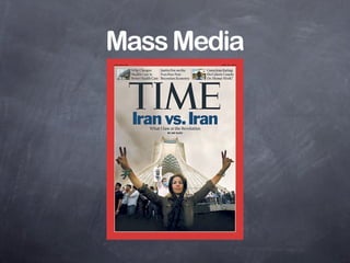 Las herramientas
   (una lista desordenada e incompleta)

Blogs
Microblogs
Chats
RSS
Widgets
Redes Sociales
Social Bookmarks
Foros
Podcasts
Webs en las que se comparten fotos
Webs en las que se comparten videos
Mundos virtuales
Wikis
 