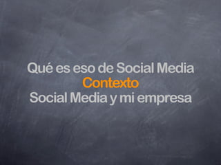 ...y las cosas están cambiando...
 