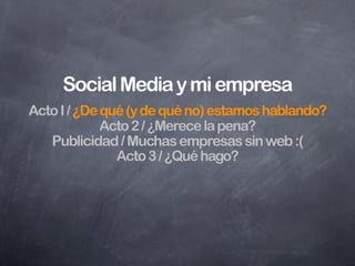 (ni) de tener tu propia web
 