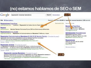 (ni) de llenar las otras webs de banners
 