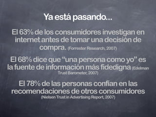Social Media y mi empresa
Acto I / ¿De qué (y de qué no) estamos hablando?
             Acto 2 / ¿Merece la pena?
   Publicidad / Muchas empresas sin web :(
               Acto 3 / ¿Qué hago?
 