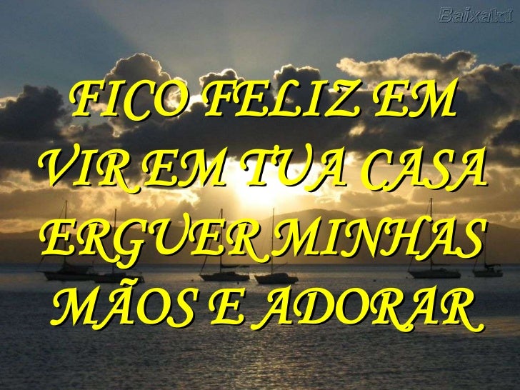 Fico feliz