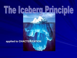 applied to CHACTERIZATION
 