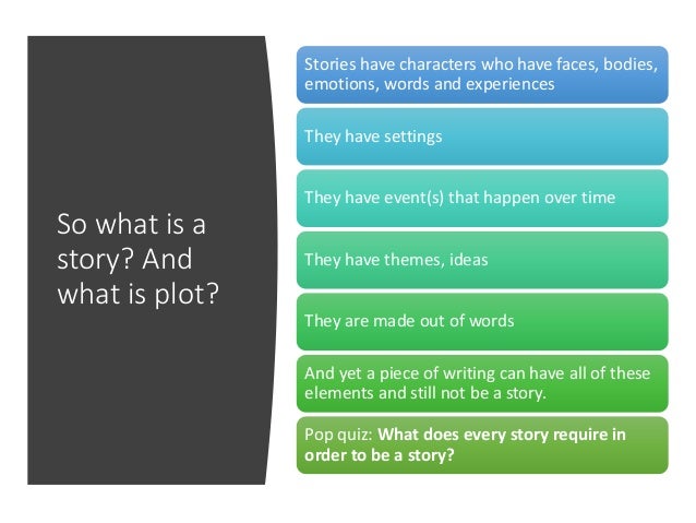 Time Story Structure Time Story Structure