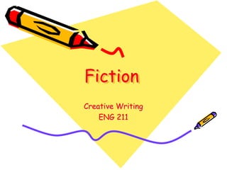 Fiction
Creative Writing
    ENG 211
 