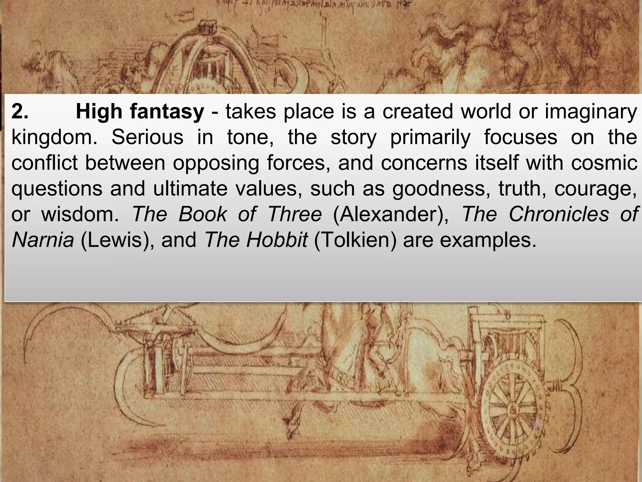 Definition, elements, genres, and types of fiction | PPTX