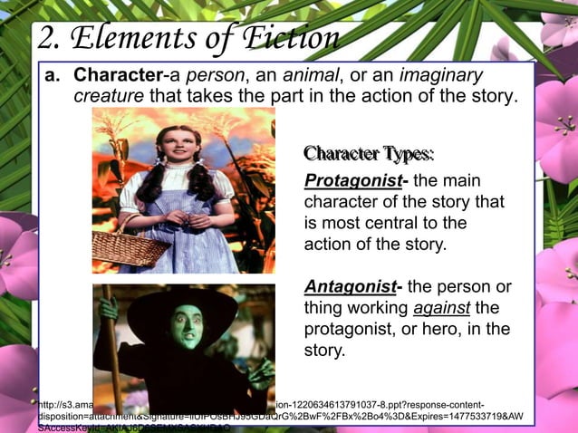 Definition, elements, genres, and types of fiction | PPT