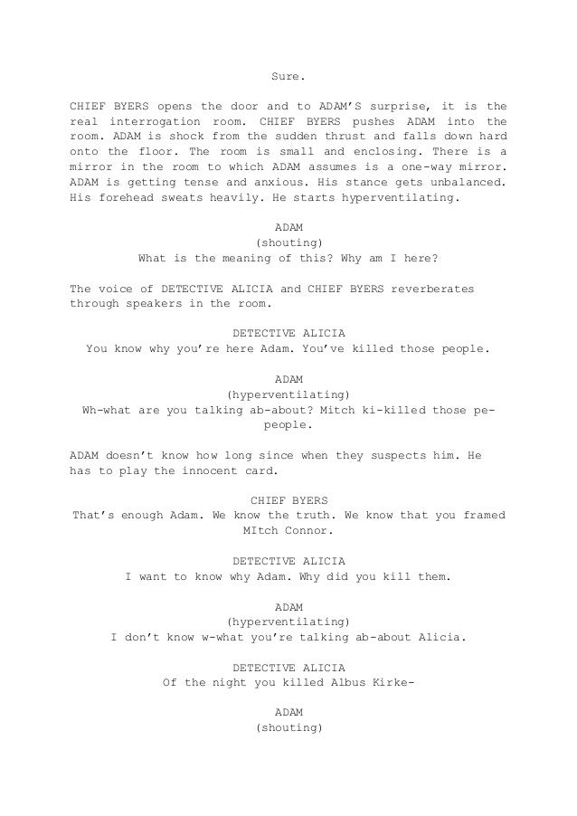 Fiction Script