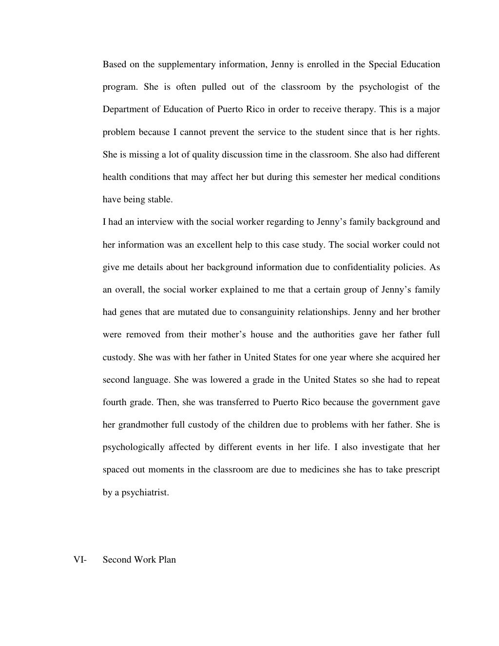 How to write a fictional case study image