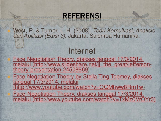face negotiation theory by stella ting toomey The aim of this chapter is twofold: first, to provide a synopsis of the face-negotiation theory and second, to translate the face-negotiation theory into a viable framework for mindful intercultural conflict training. face negotiation theory by stella ting toomey The aim of this chapter is twofold: first, to provide a synopsis of the face-negotiation theory and second, to translate the face-negotiation theory into a viable framework for mindful intercultural conflict training.
