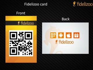 Fidelizoo card
Front
Back
 
