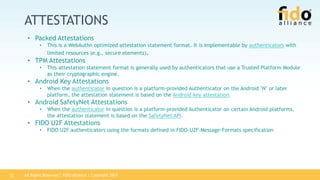 FIDO2 Specifications Overview | PPT