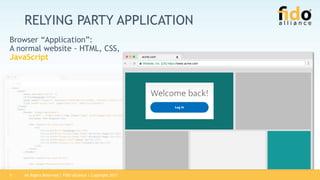 FIDO2 Specifications Overview | PPT