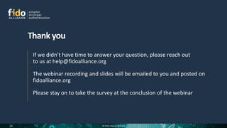 Introduction to FIDO and eIDAS Services