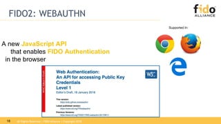 Technical Considerations for Deploying FIDO Authentication | PPT