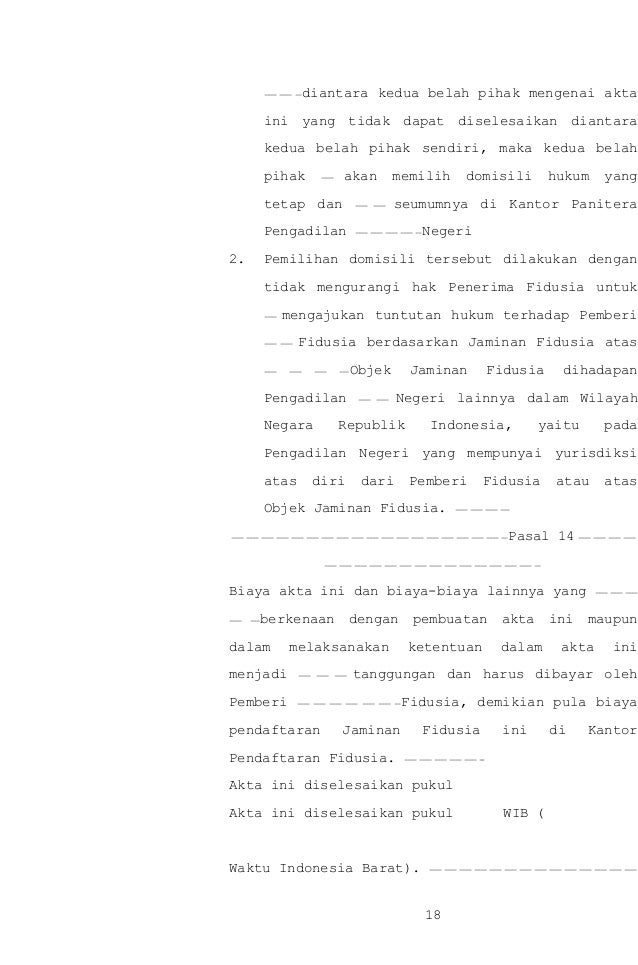 jaminan stok barang fidusia barang stok Fidusia jaminan stok barang fidusia barang stok Fidusia