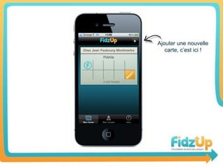 Ajouter une nouvelle
   carte, c’est ici !
 