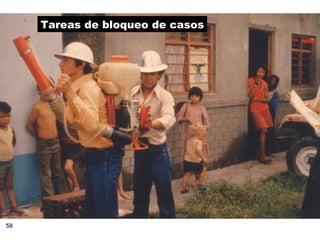 Tareas de bloqueo de casos 