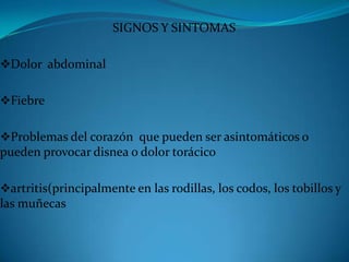 SIGNOS Y SINTOMASDolor  abdominal