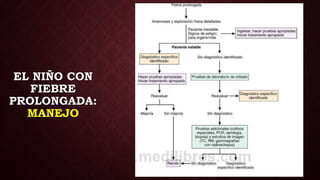 EL NIÑO CON
FIEBRE
PROLONGADA:
MANEJO
 