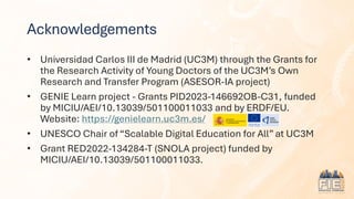 134284 Question Generation LLM Gemini - Conference presentation - FIE 2025 | PDF