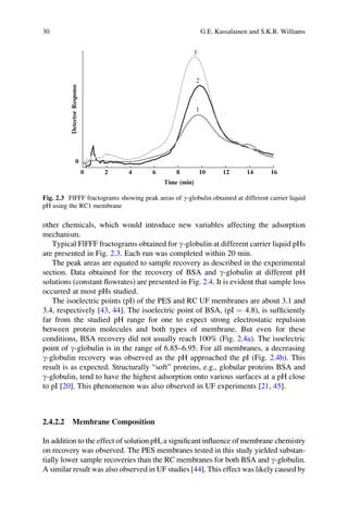 Flfff Field flow fractionation in biopolymer analysis | PDF