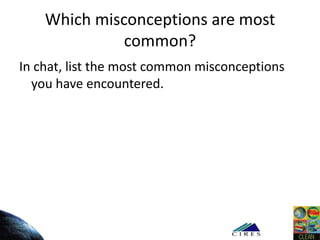 A Field Guide to Climate Misconceptions | PPTX