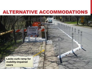Access for People on Foot & Bike during Construction