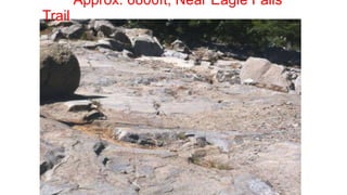 Approx. 6800ft, Near Eagle Falls
Trail
 