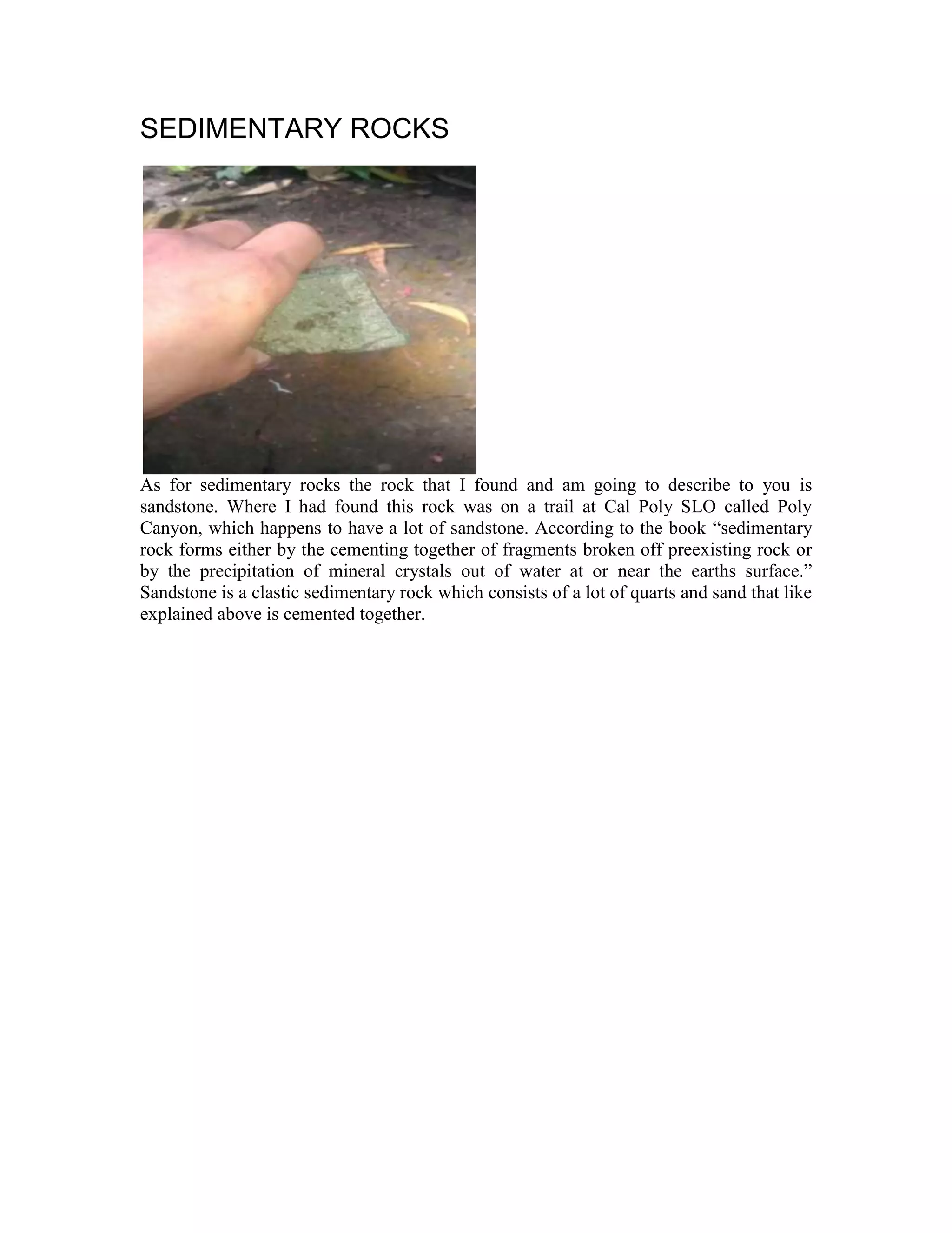 Field assignment part 1-2