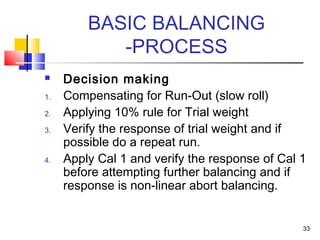 Field Balancing of Critical Rotating Machines | PPT