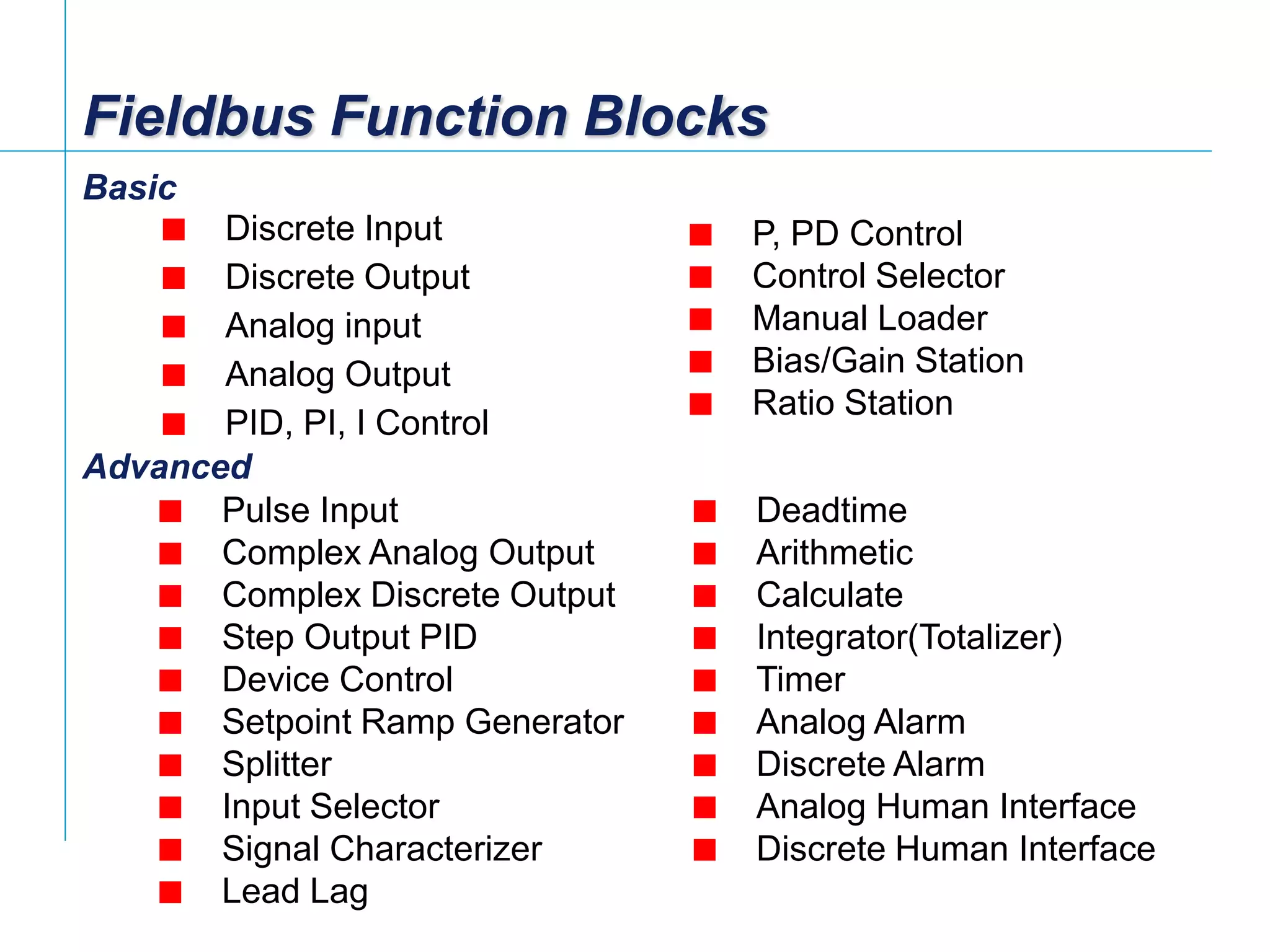 Fieldbus Tutorial Part 1 - Fieldbus Overview | PDF