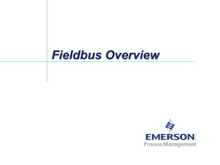 Fieldbus Overview
 