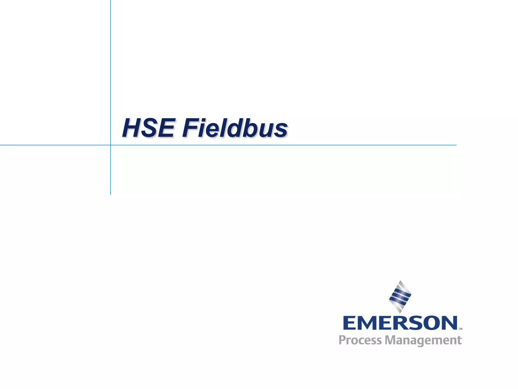 HSE Fieldbus
 
