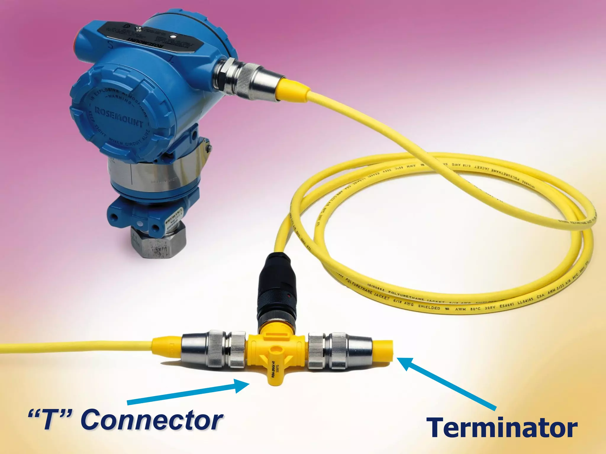 [File Name or Event]
Emerson Confidential
27-Jun-01, Slide 66
Terminator“T” Connector
 