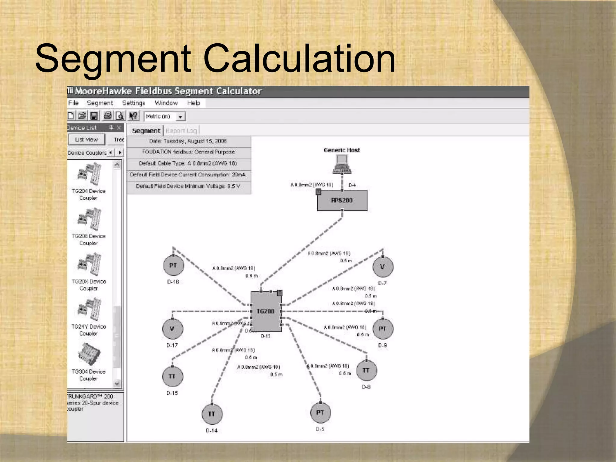 Segment Calculation
 