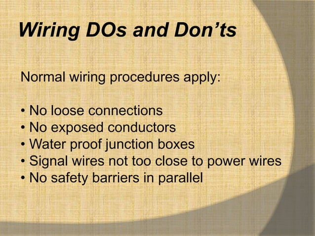 Fieldbus wiring guide | PPTX