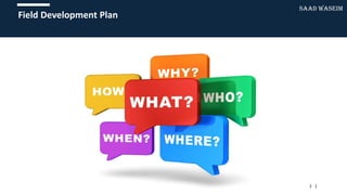 Comprehensive Field Development Plan for Petroleum Engineering Projects ...