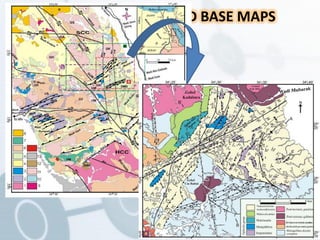GEOLOGICAL MAPS AND BASE MAPS
 