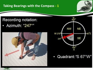 Taking Bearings with the Compass - 1
 