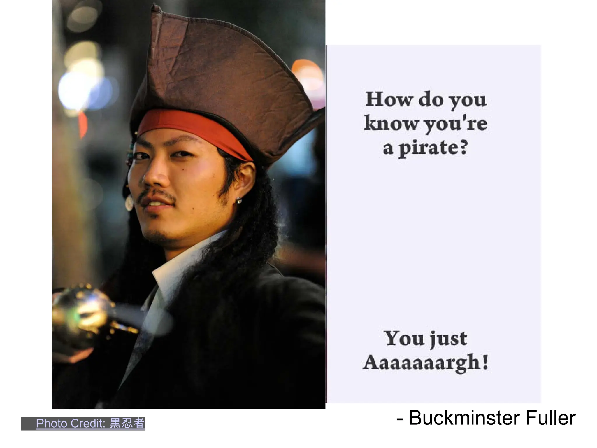 Photo Credit: 黒忍者   - Buckminster Fuller
 