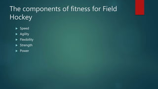Field hockey fitness test | PPTX